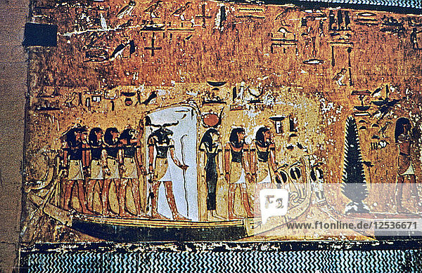 Tomb of Seti I  Valley of the Kings  Egypt  13th century BC. Artist: Unknown