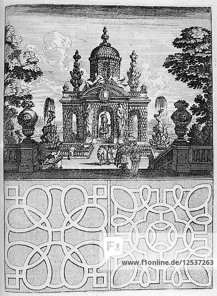 Haus- und Gartengestaltung  1664. Künstler: Georg Andreas Bockler