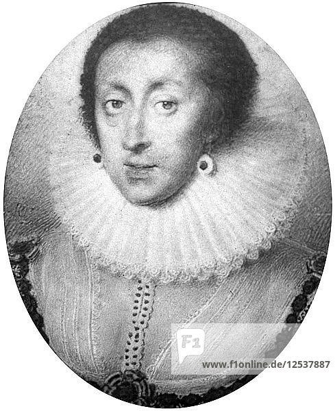 Elisabeth  Kurfürstin von Pfalz und Königin von Böhmen  (1596-1662). Künstler: Unbekannt
