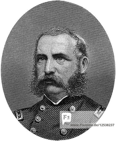 John Gray Foster  Union Army general  1862-1867.Artist: J Rogers
