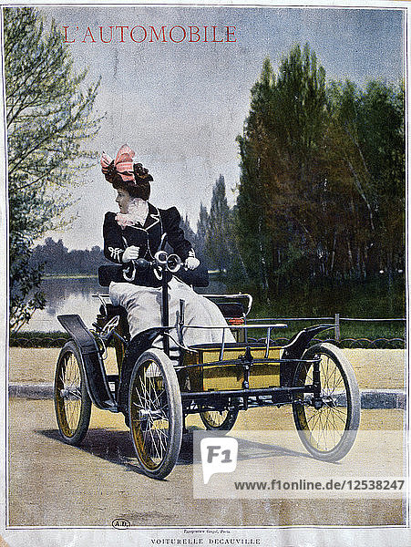 The Decauville Voiturelle  c1898-1903. Artist: Goupil