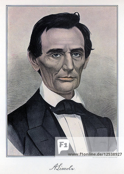 Abraham Lincoln  sechzehnter Präsident der Vereinigten Staaten  19: Currier und Ives