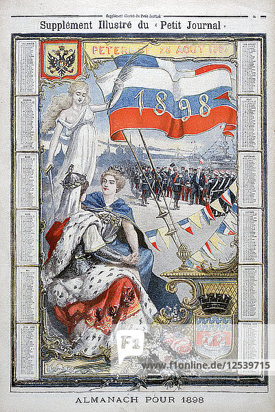 Kalender für 1898. Künstler: F. Meaulle