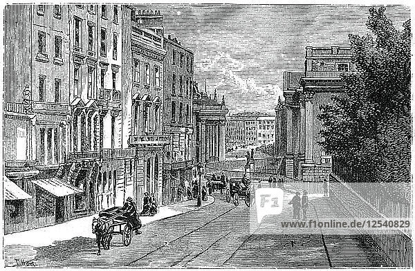 Grafton Street  Dublin  1900.Künstler: T. Hart
