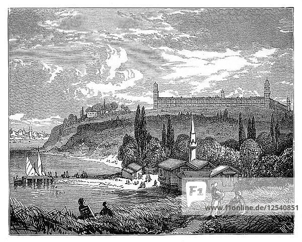 The Barracks Hospital Scutari Turkey c1888. Artist: Unknown