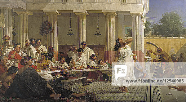 Geburtstagsfest des Herodes  1868. Künstler: Edward Armitage