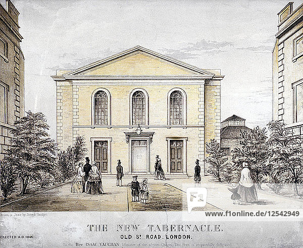 The Tabernacle  Old Street  Finsbury  London  c1850. Artist: Ford and West