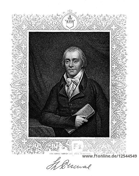 Spencer Perceval  britischer Staatsmann und Premierminister  19. Jahrhundert Künstler: C. Picart