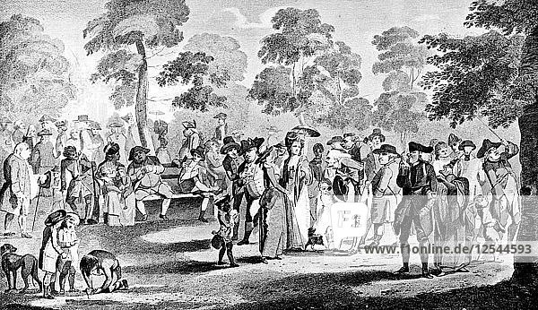 St. James Park  1783  Künstler: Henry William Bunbury