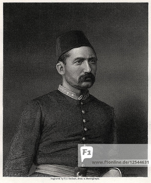 Suleiman Pasha  19th century. Artist: George J Stodart