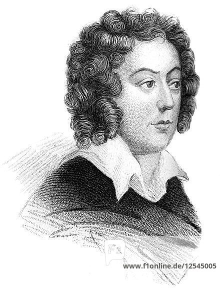Henry Purcell  17th century English Baroque composer  (c1850). Artist: Unknown