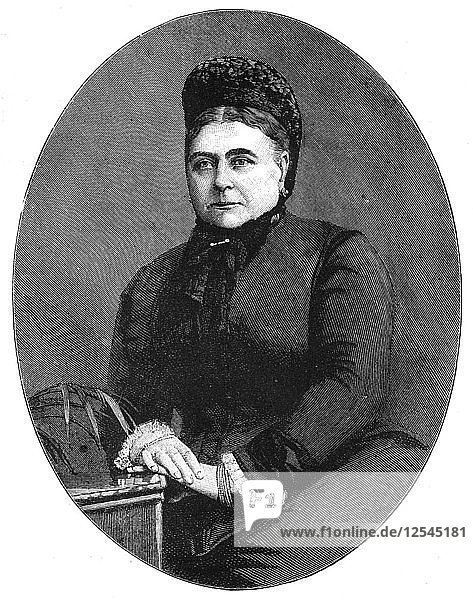 Prinzessin Mary Adelaide  Herzogin von Teck (1833-1897). Künstler: Unbekannt