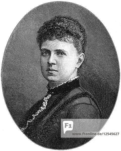 Maria Alexandrowna von Russland  Herzogin von Edinburgh  1900 Künstler: W&D Downey