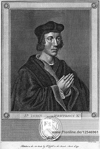 Sir John Fortescu  1793. Künstler: Unbekannt