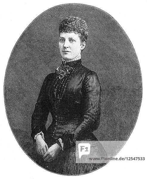 Alexandra  Princess of Wales  1900.Artist: W&D Downey