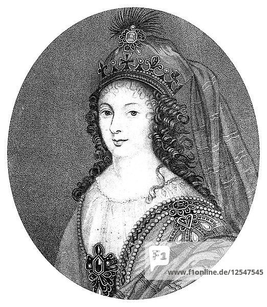 Henrietta  Herzogin von Orléans  (1799). Künstler: Unbekannt