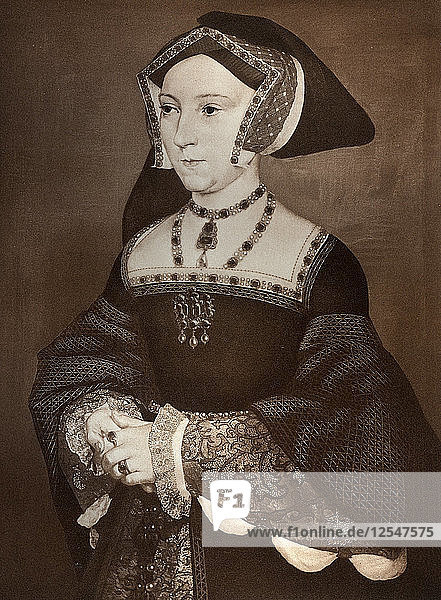Jane Seymour  1536  (1902). Artist: Hans Holbein the Younger