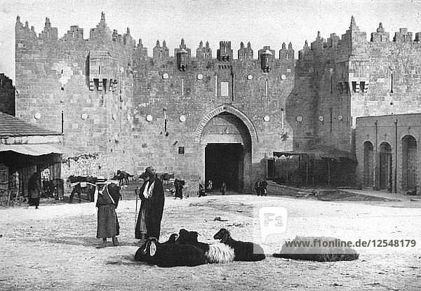 Damascus Gate  Jerusalem  Israel  1926. Artist: Unknown