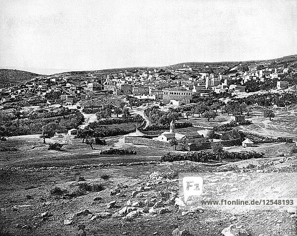Nazareth  Palästina  1893.Künstler: John L. Stoddard