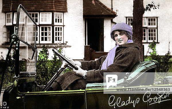 Gladys Cooper (1888-1971)  englische Schauspielerin  Anfang des 20. Jahrhunderts.Künstler: Rotary Foto
