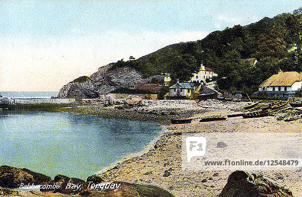 Babbacombe-Bucht  Torquay  Devon  20. Jahrhundert. Künstler: Francis Frith