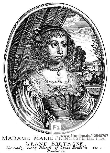 Princess Mary (1631-1660). Artist: Unknown