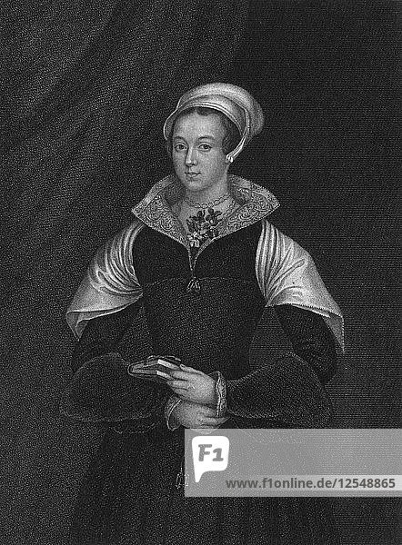 Lady Jane Grey (1537-1554)  1824.Künstler: TA Dean