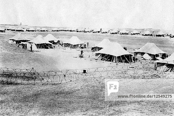 Lager des 1/5 RWR-Bataillons  Samarra  Mesopotamien  1918. Künstler: Unbekannt