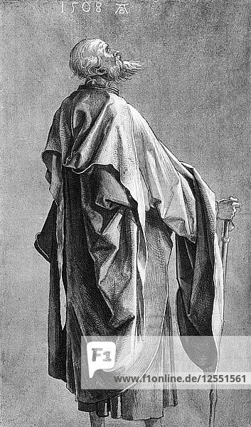 Apostle  1508  (1936). Artist: Albrecht Dürer