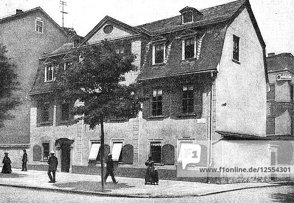 Schillers Haus  Deutsch-Athen  Deutschland  1922. Künstler: Unbekannt
