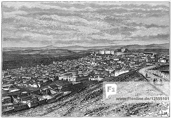 Ansicht von El Kef  Tunesien  um 1890. Künstler: Hildibrand