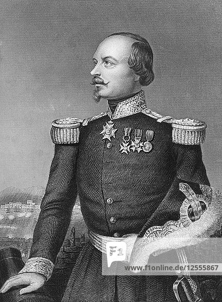 Marschall Canrobert  französischer Soldat  1857. Künstler: DJ Pound