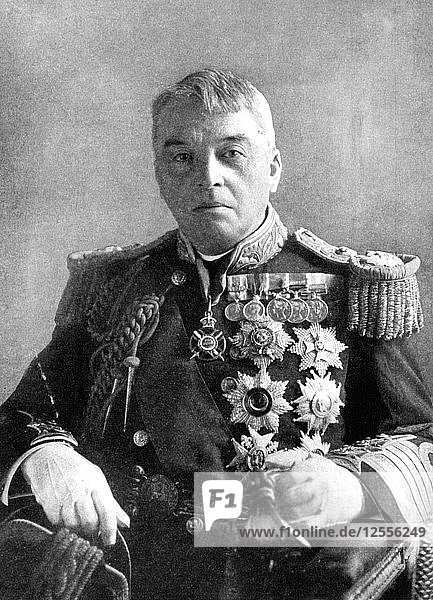 Lord Fisher of Kilverstone  britischer Befehlshaber der Marine  Erster Weltkrieg  1914. Künstler: Haines