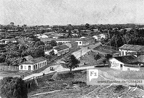 Manaos  Brasilien  1895.Künstler: Taylor