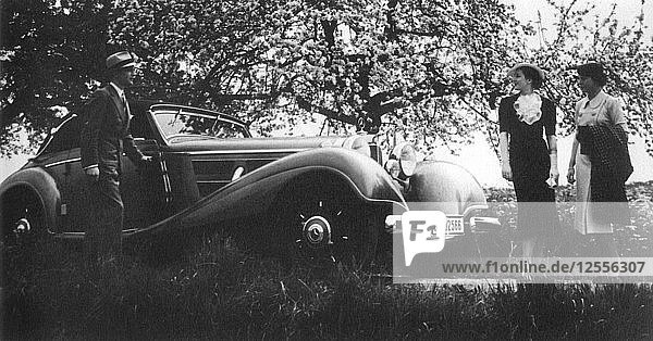 Mercedes-Benz car  c1930s. Artist: Unknown