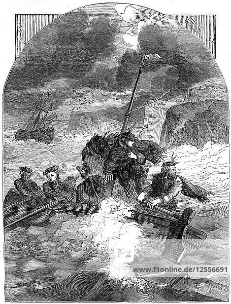 The escape of the Young Pretender 18th century (19th century). Artist: Unknown