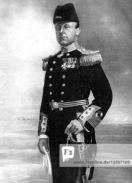 Admiral Sir John Rushworth Jellicoe  Oberbefehlshaber  Erster Weltkrieg  1914. Künstler: Elliott & Fry