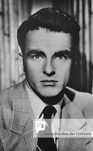 Montgomery Clift (1920-1966)  amerikanischer Schauspieler  ca. 1940er Jahre. Künstler: Unbekannt