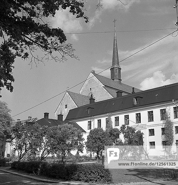 Abtei Vadstena  Schweden  1951. Künstler: Torkel Lindeberg