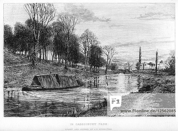 In Cassiobury Park  19. Jahrhundert  Künstler: John Postle Heseltine