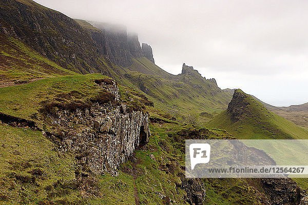 Quiraing  Isle of Skye  Highland  Schottland.