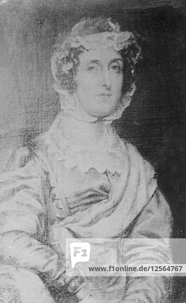 Frances Fleetwood  um 1800. Künstler: Anon