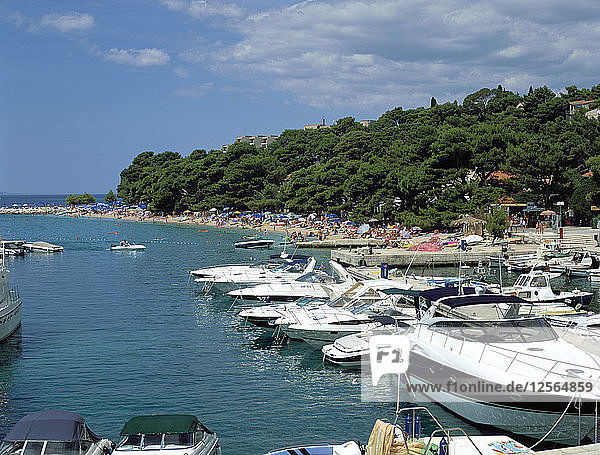 Brela  Makarska-Riviera  Kroatien.