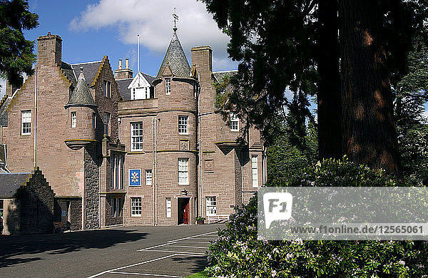 Hauptquartier des Royal Highland Regiment  Perth  Schottland.