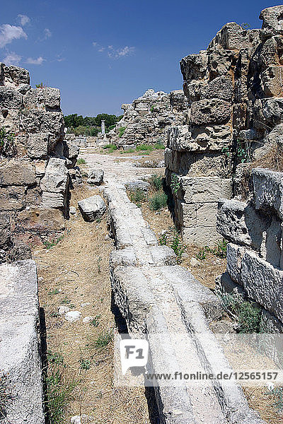 Römischer Wasserkanal  Salamis  Nordzypern.
