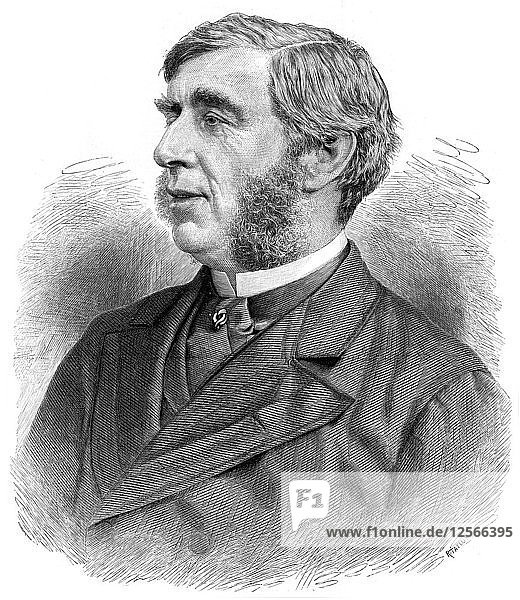 George Joachim Goschen  Chancellor of the Exchequer  1887.Artist: R Taylor