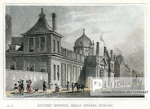 British Museum  Great Russell Street  London  19th century. Artist: Unknown