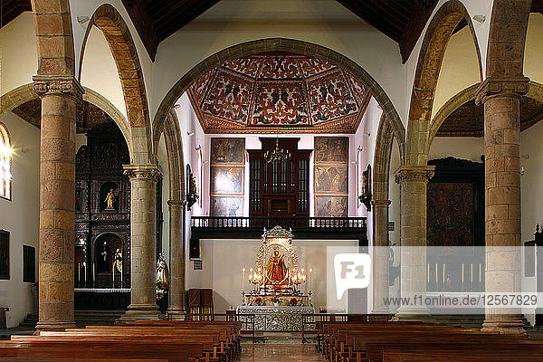 Innenraum  Kirche Nuestra Senora de la Concepcion  La Laguna  Teneriffa  Kanarische Inseln  2007.