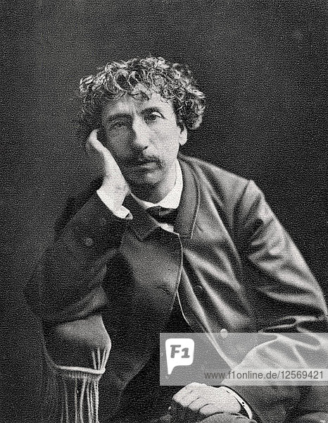 Charles Garnier  French architect  1882. Artist: Unknown