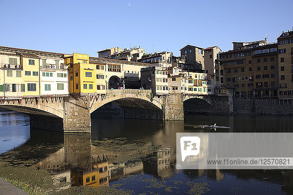 Fluss Arno  Florenz  Italien. Künstler: Samuel Magal